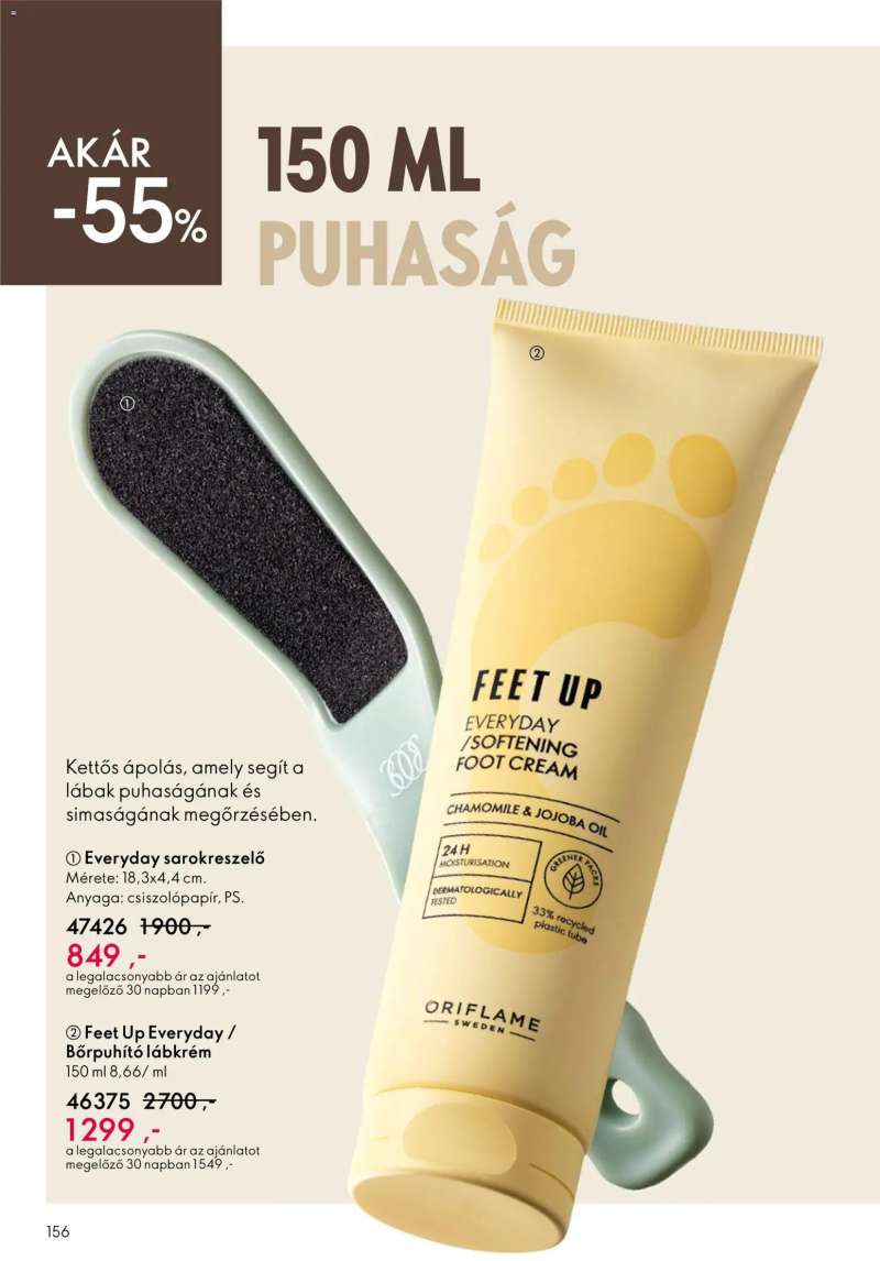 Oriflame Oriflame katalógus 2026/08 156 oldal