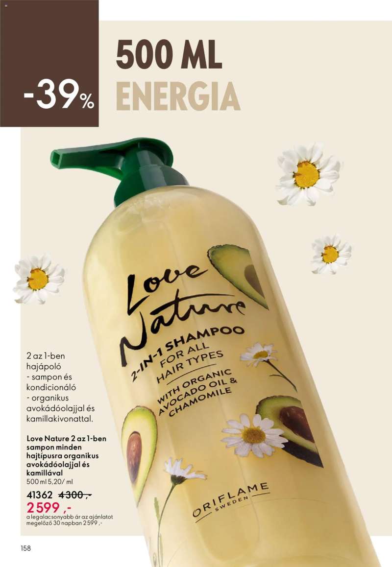 Oriflame Oriflame katalógus 2026/08 158 oldal