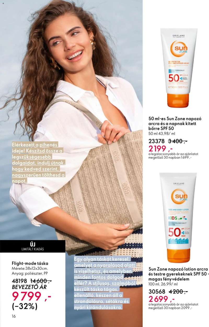 Oriflame Oriflame katalógus 2026/08 16 oldal