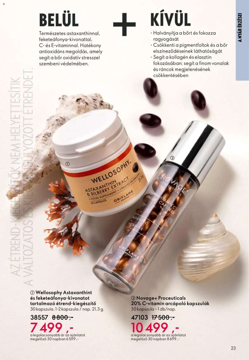 Oriflame Oriflame katalógus 2026/08 23 oldal