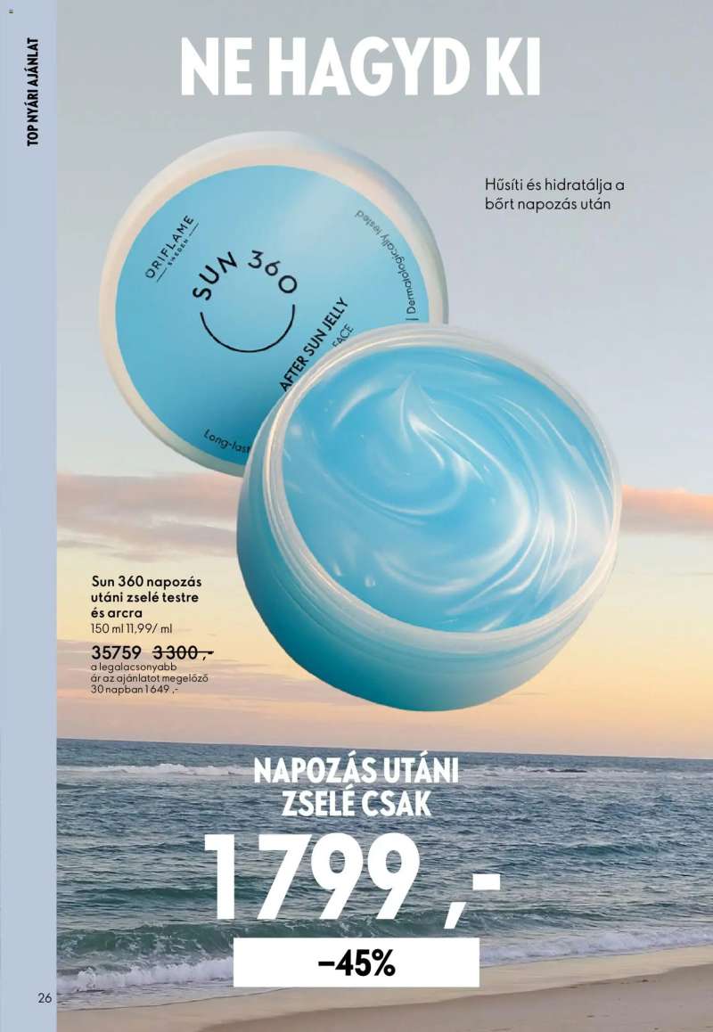 Oriflame Oriflame katalógus 2026/08 26 oldal