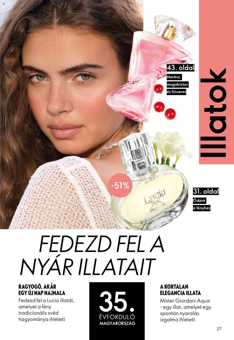 Oriflame Oriflame katalógus 2026/08 27 oldal