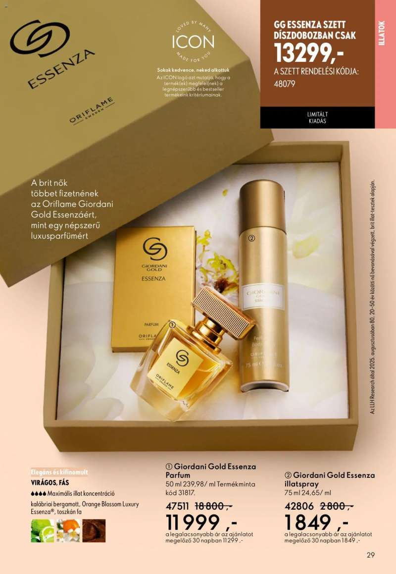 Oriflame Oriflame katalógus 2026/08 29 oldal