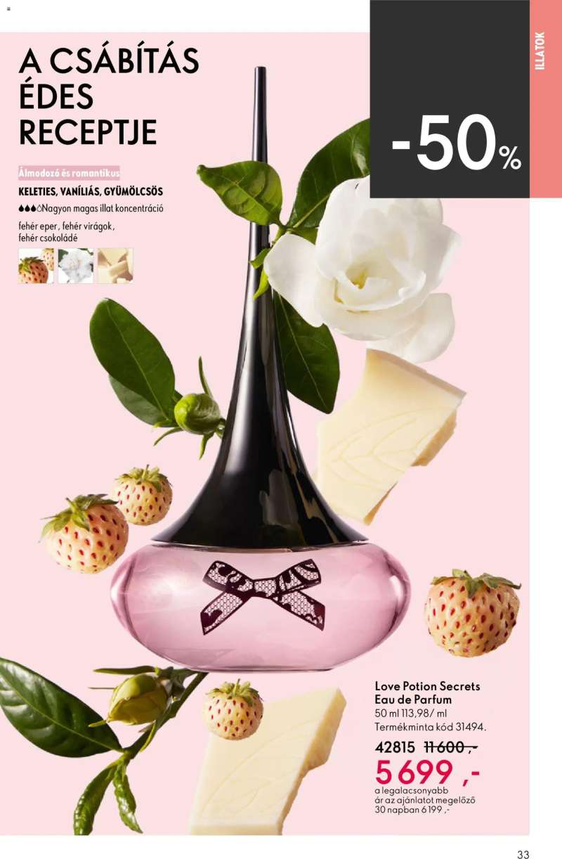 Oriflame Oriflame katalógus 2026/08 33 oldal