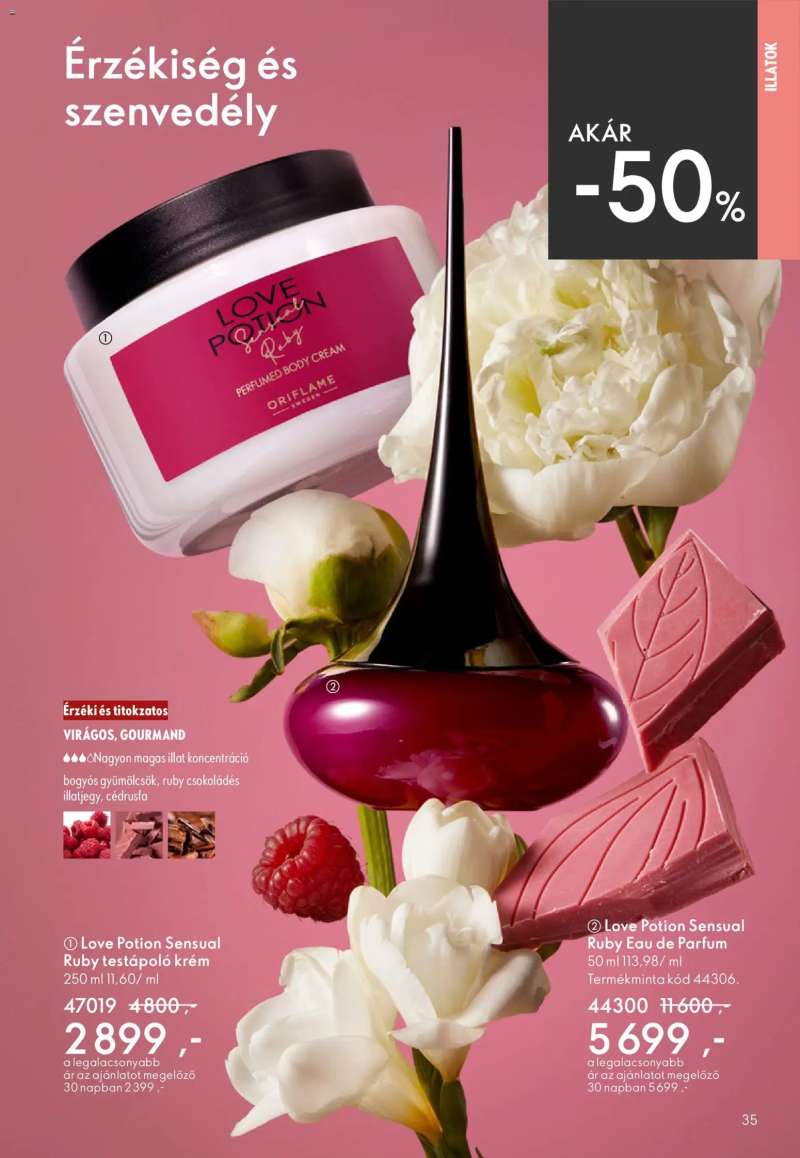 Oriflame Oriflame katalógus 2026/08 35 oldal