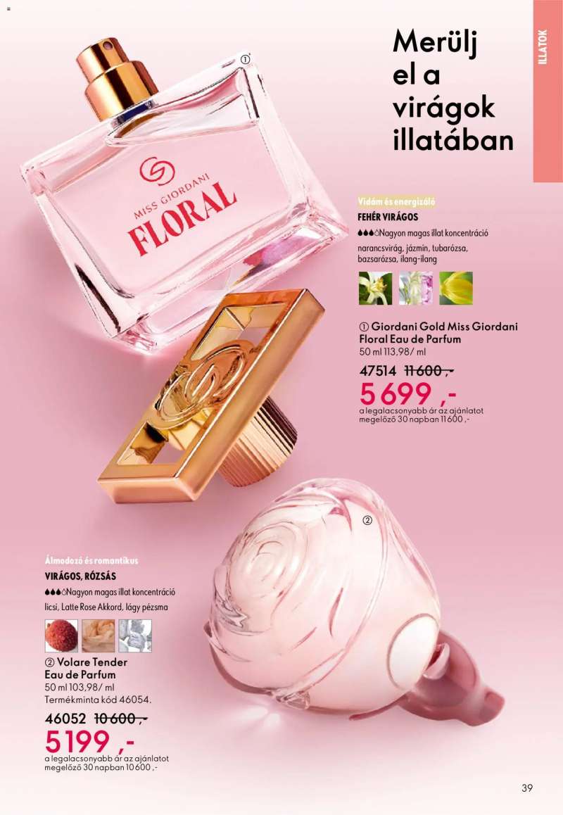 Oriflame Oriflame katalógus 2026/08 39 oldal