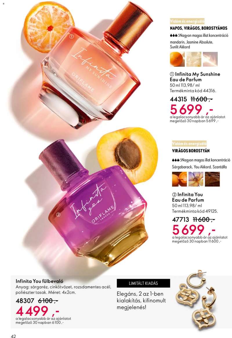 Oriflame Oriflame katalógus 2026/08 42 oldal