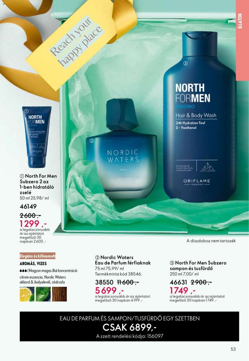 Oriflame Oriflame katalógus 2026/08 53 oldal