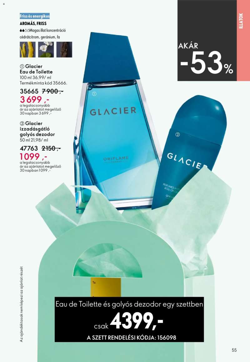 Oriflame Oriflame katalógus 2026/08 55 oldal
