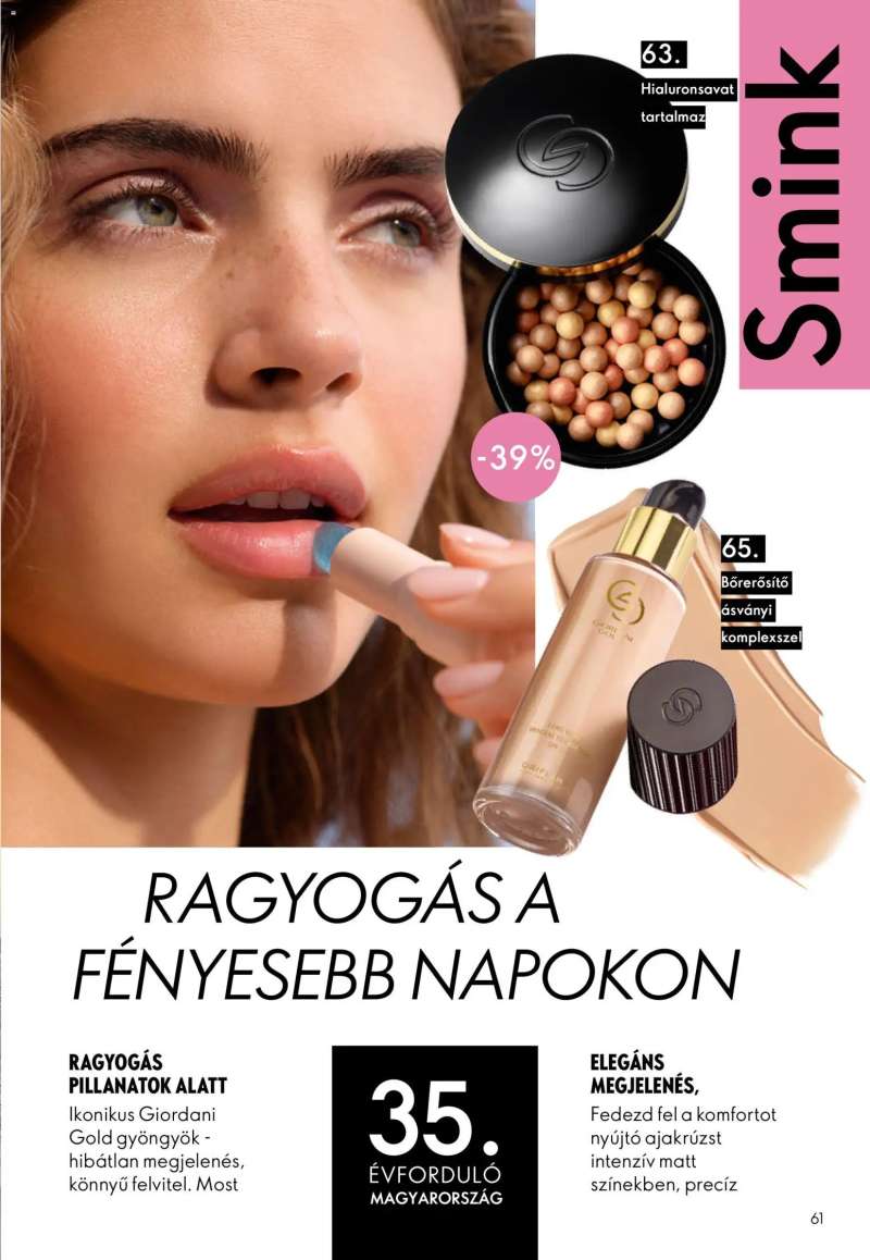 Oriflame Oriflame katalógus 2026/08 61 oldal