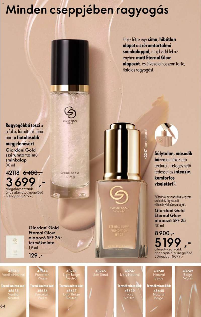 Oriflame Oriflame katalógus 2026/08 64 oldal