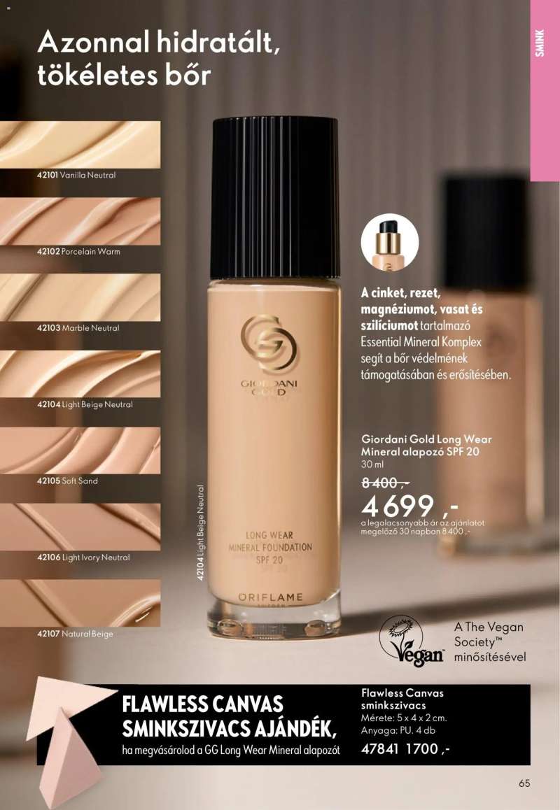 Oriflame Oriflame katalógus 2026/08 65 oldal