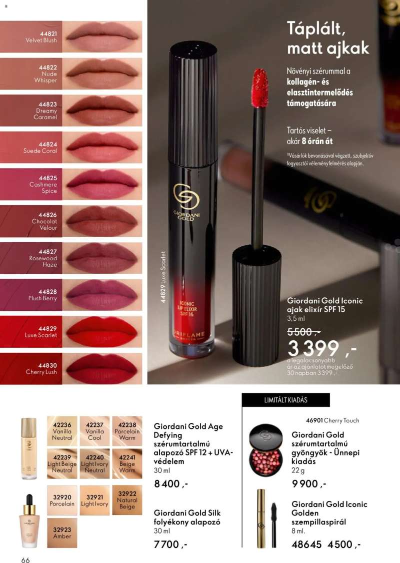 Oriflame Oriflame katalógus 2026/08 66 oldal