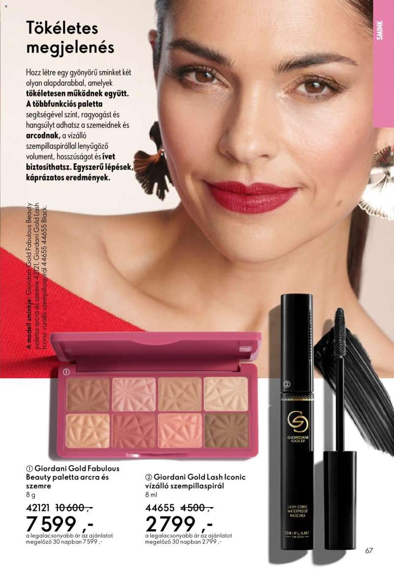 Oriflame Oriflame katalógus 2026/08 67 oldal
