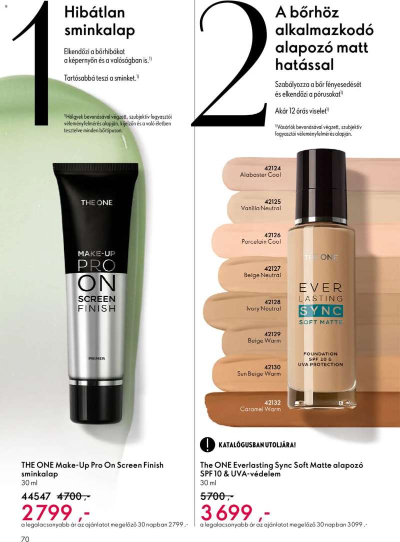 Oriflame Oriflame katalógus 2026/08 70 oldal