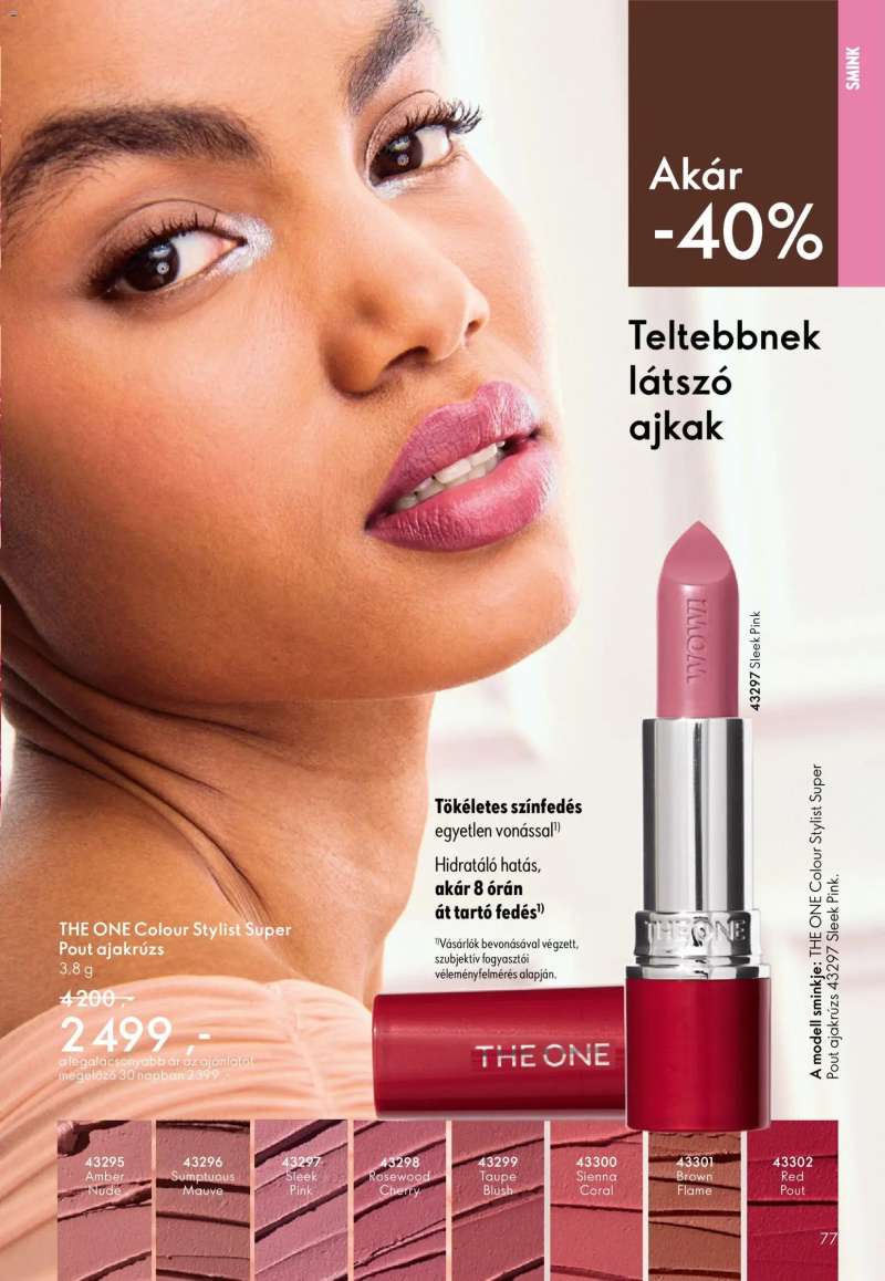 Oriflame Oriflame katalógus 2026/08 77 oldal