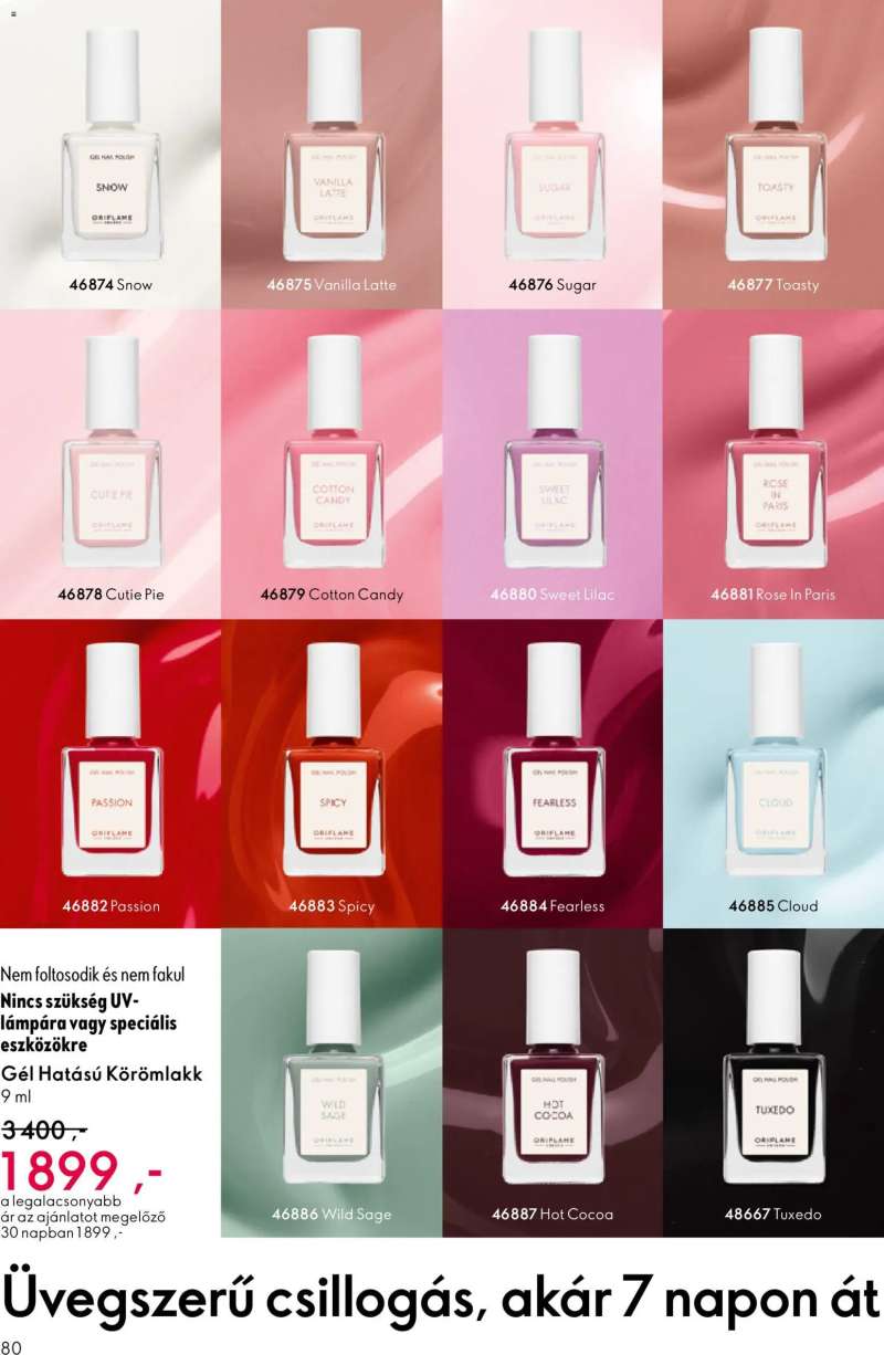 Oriflame Oriflame katalógus 2026/08 80 oldal