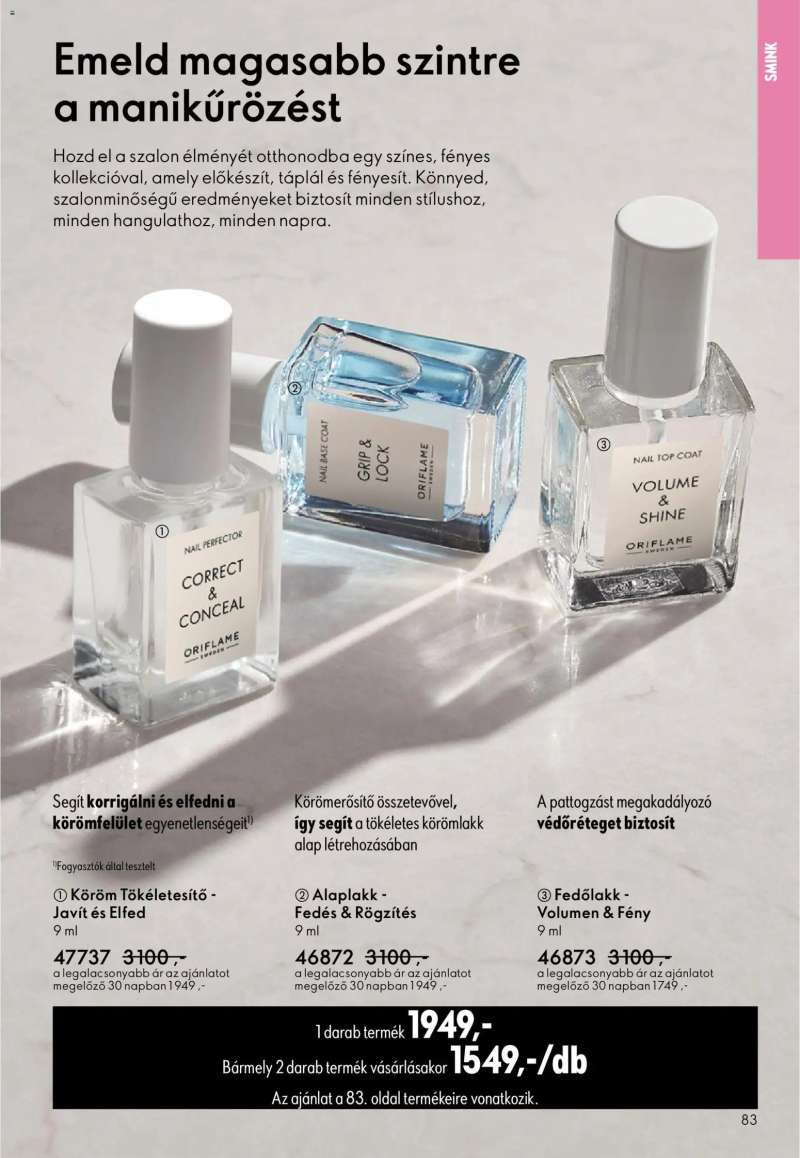 Oriflame Oriflame katalógus 2026/08 83 oldal