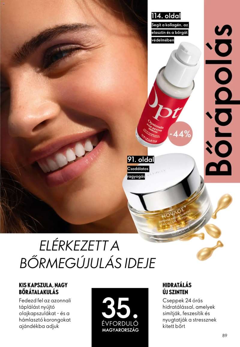 Oriflame Oriflame katalógus 2026/08 89 oldal