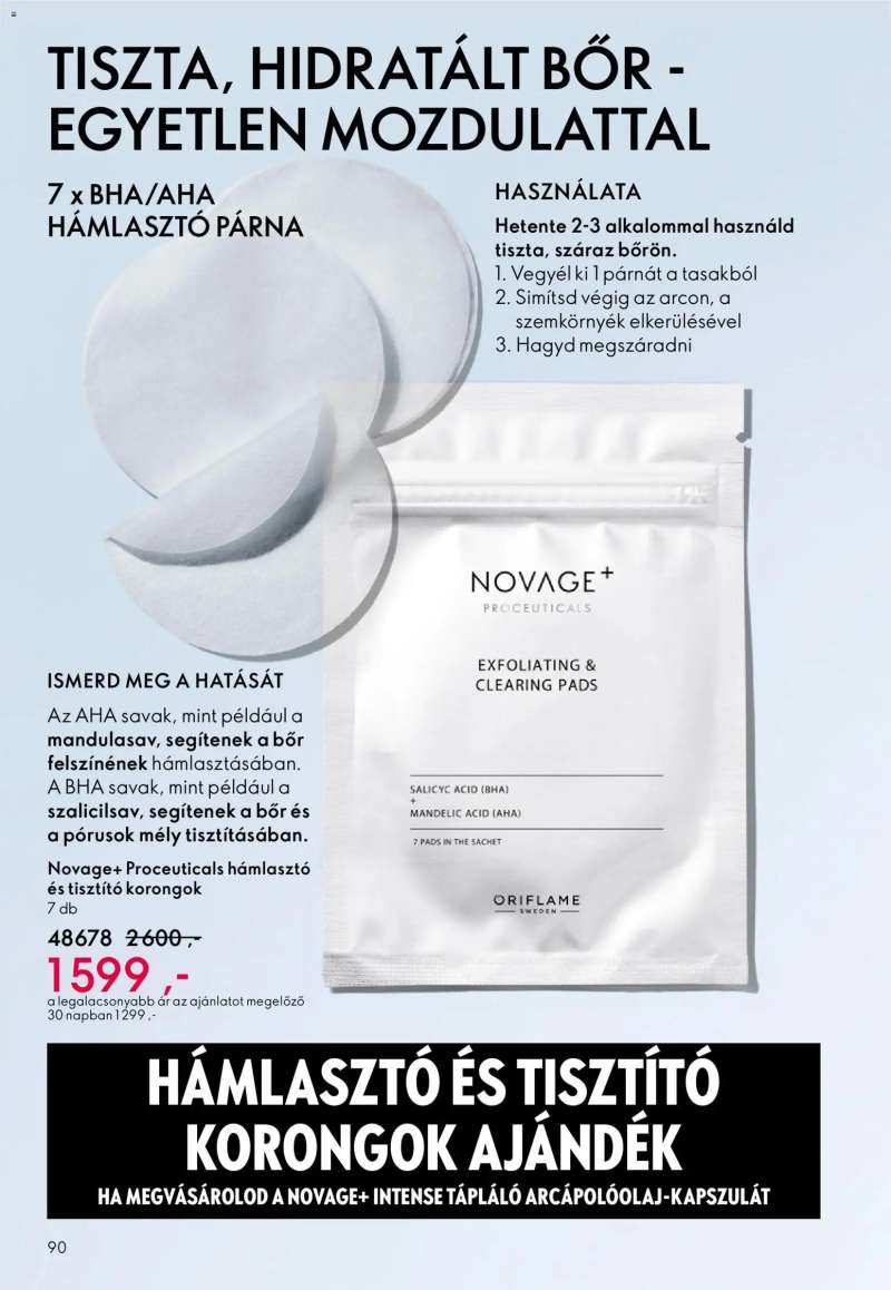 Oriflame Oriflame katalógus 2026/08 90 oldal