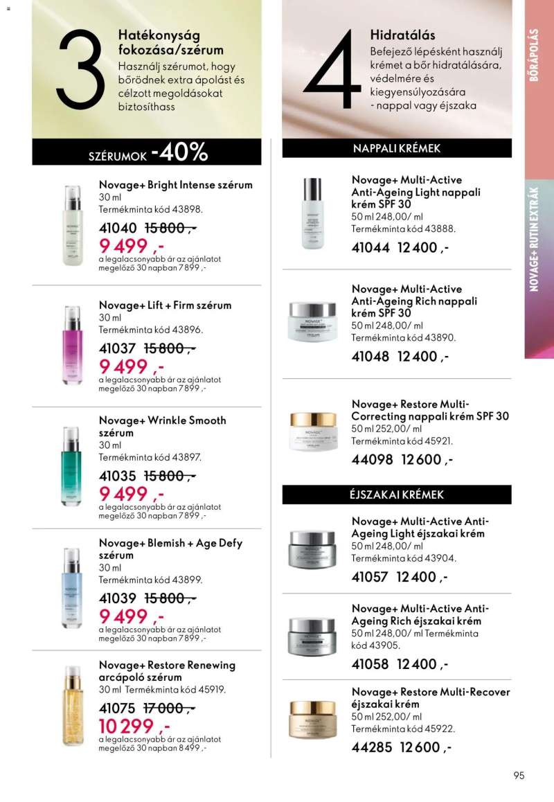 Oriflame Oriflame katalógus 2026/08 95 oldal