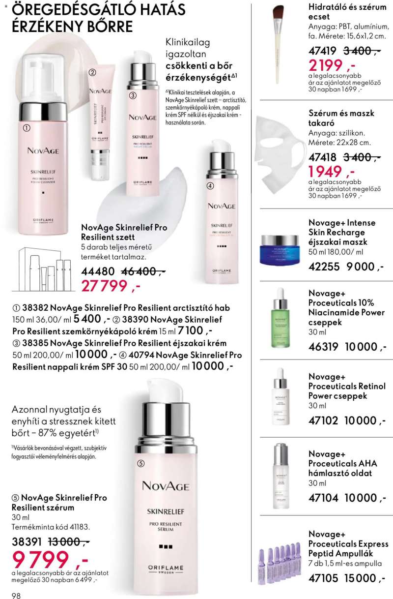 Oriflame Oriflame katalógus 2026/08 98 oldal