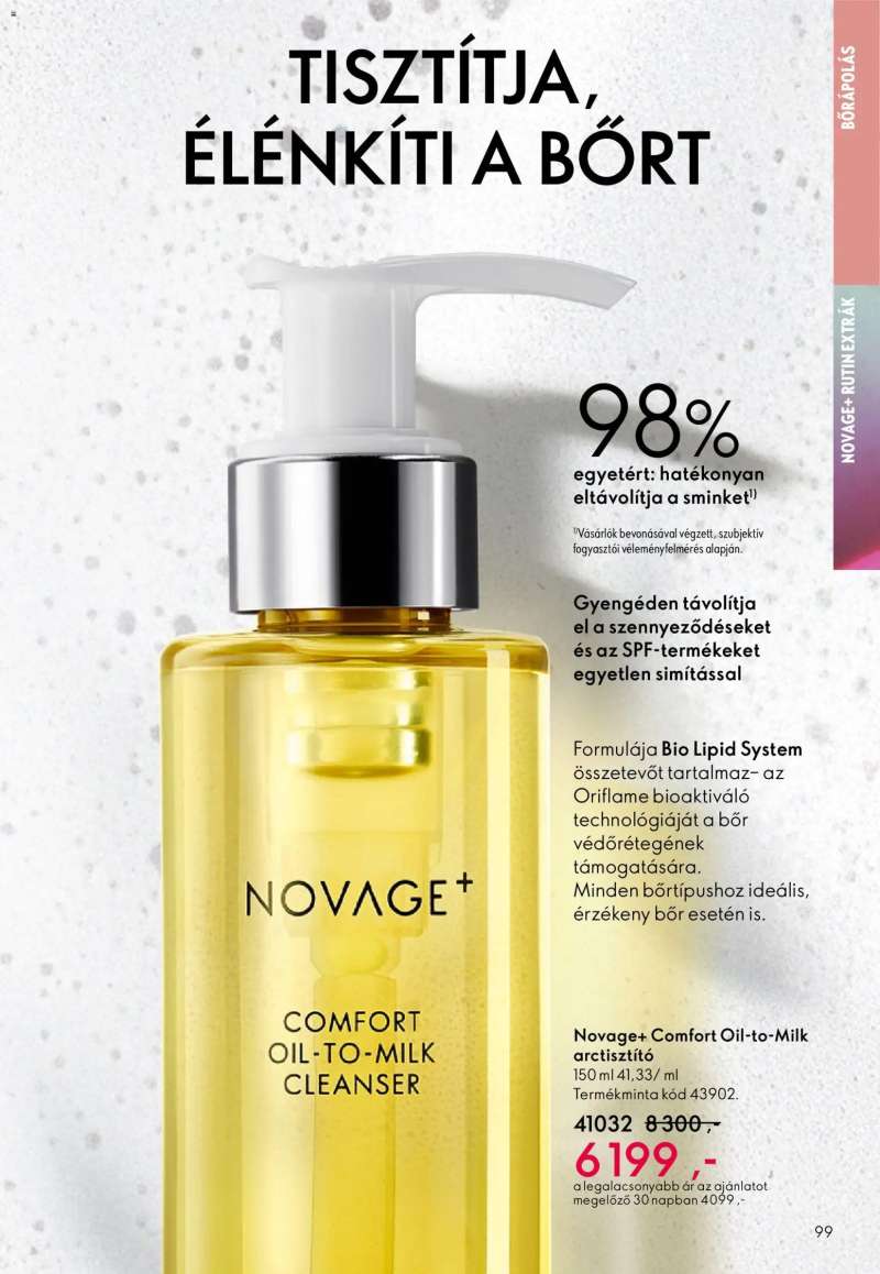 Oriflame Oriflame katalógus 2026/08 99 oldal