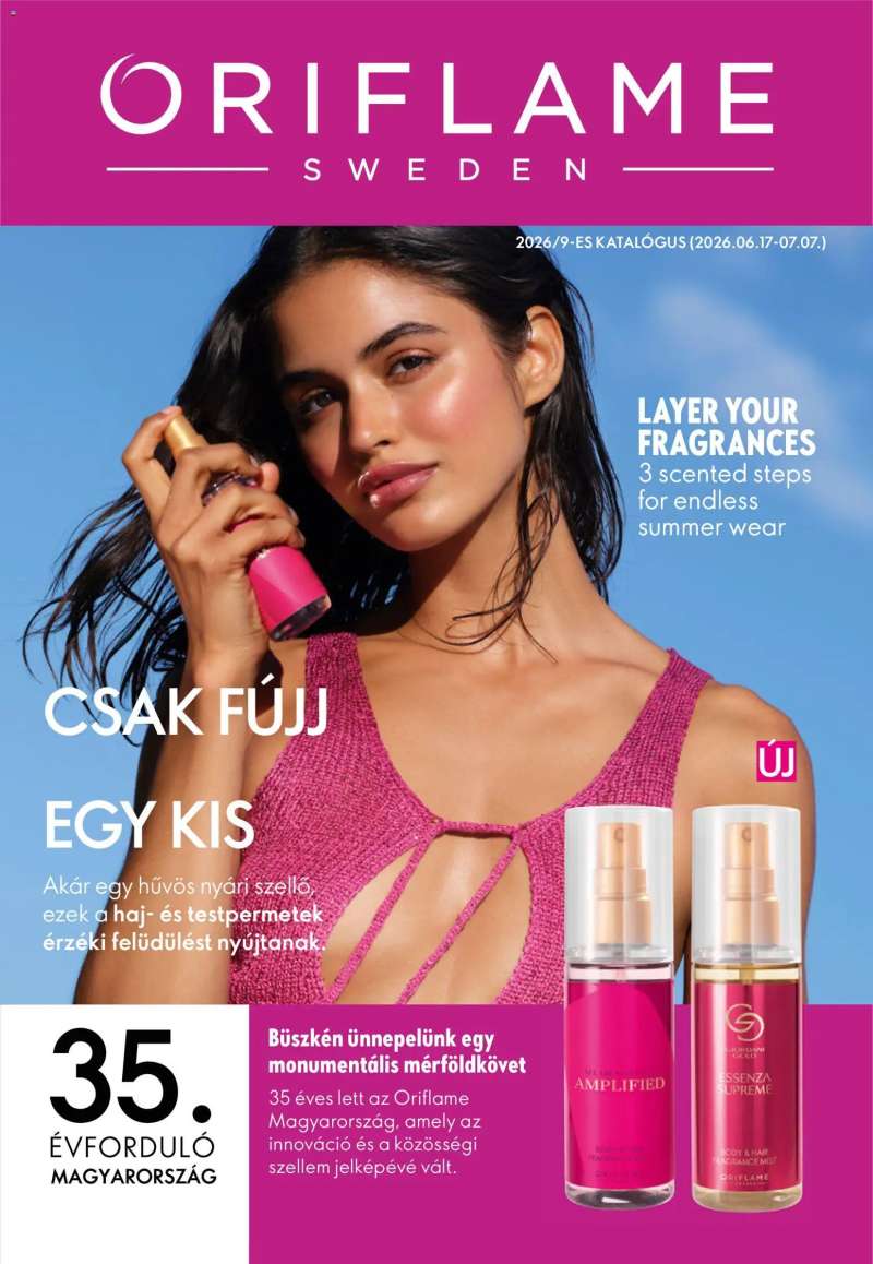 Oriflame Oriflame katalógus 2026/09 1 oldal