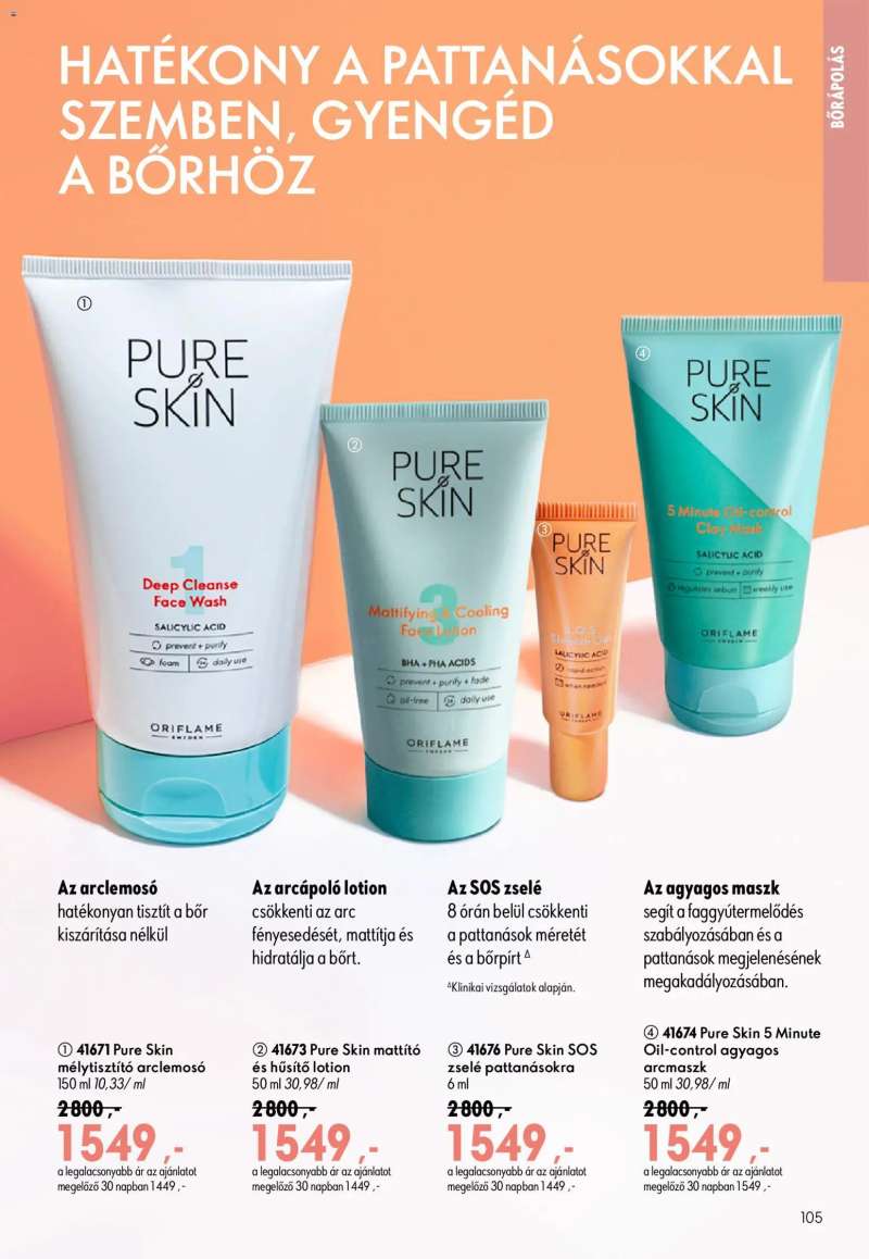 Oriflame Oriflame katalógus 2026/09 105 oldal