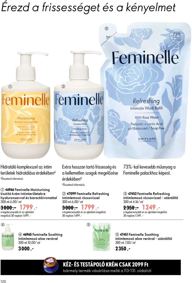 Oriflame Oriflame katalógus 2026/09 120 oldal