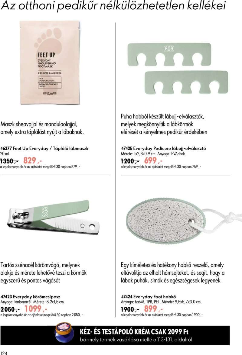 Oriflame Oriflame katalógus 2026/09 124 oldal