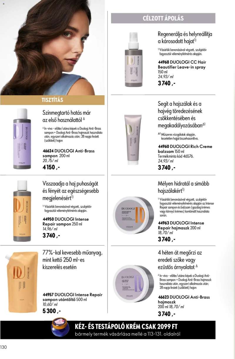 Oriflame Oriflame katalógus 2026/09 130 oldal
