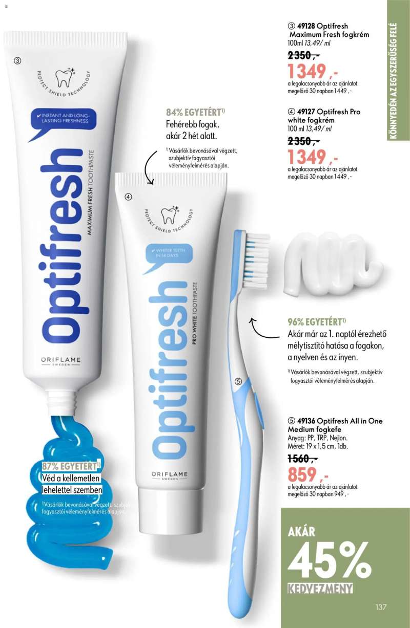 Oriflame Oriflame katalógus 2026/09 137 oldal