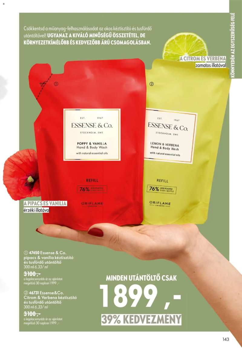 Oriflame Oriflame katalógus 2026/09 143 oldal