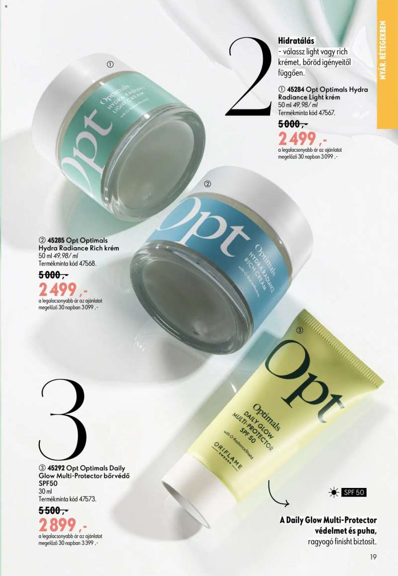 Oriflame Oriflame katalógus 2026/09 19 oldal