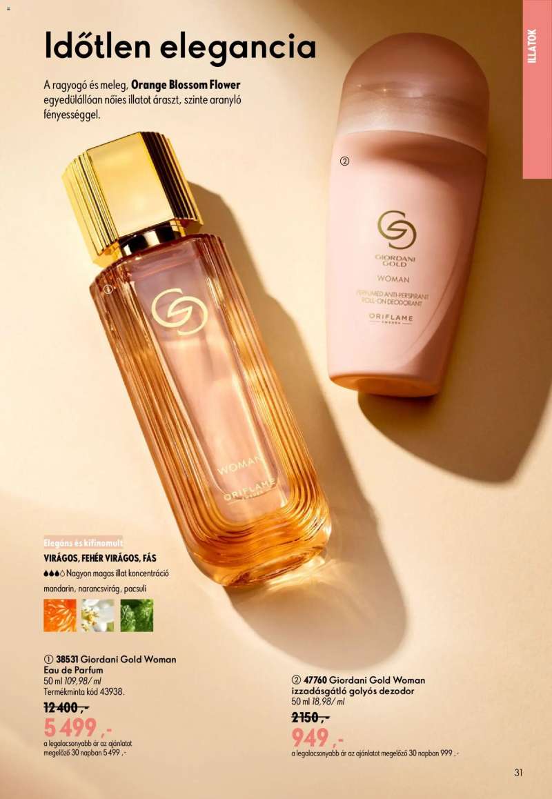 Oriflame Oriflame katalógus 2026/09 31 oldal