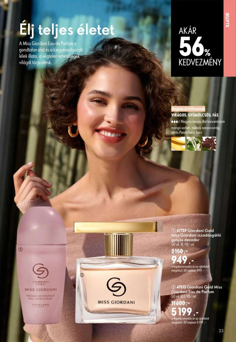 Oriflame Oriflame katalógus 2026/09 33 oldal