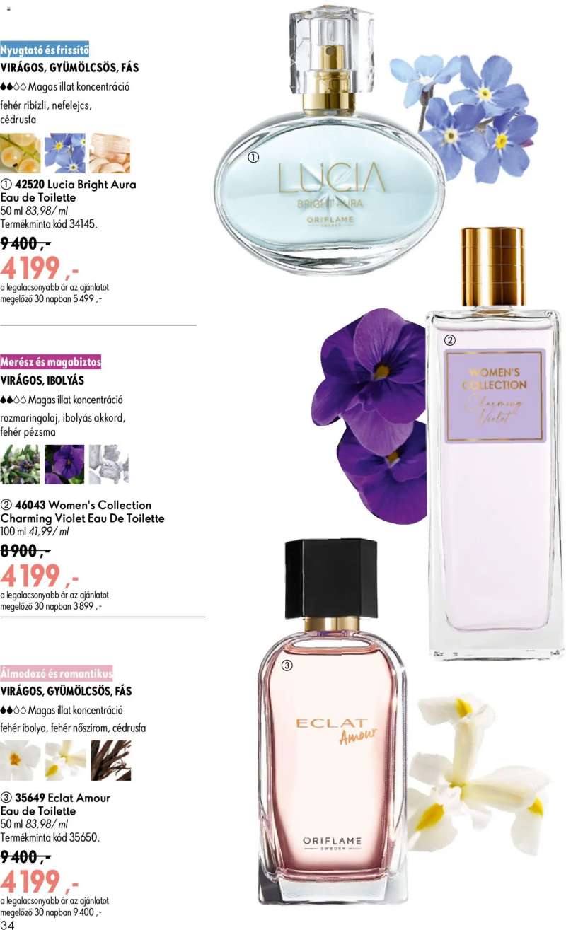 Oriflame Oriflame katalógus 2026/09 34 oldal