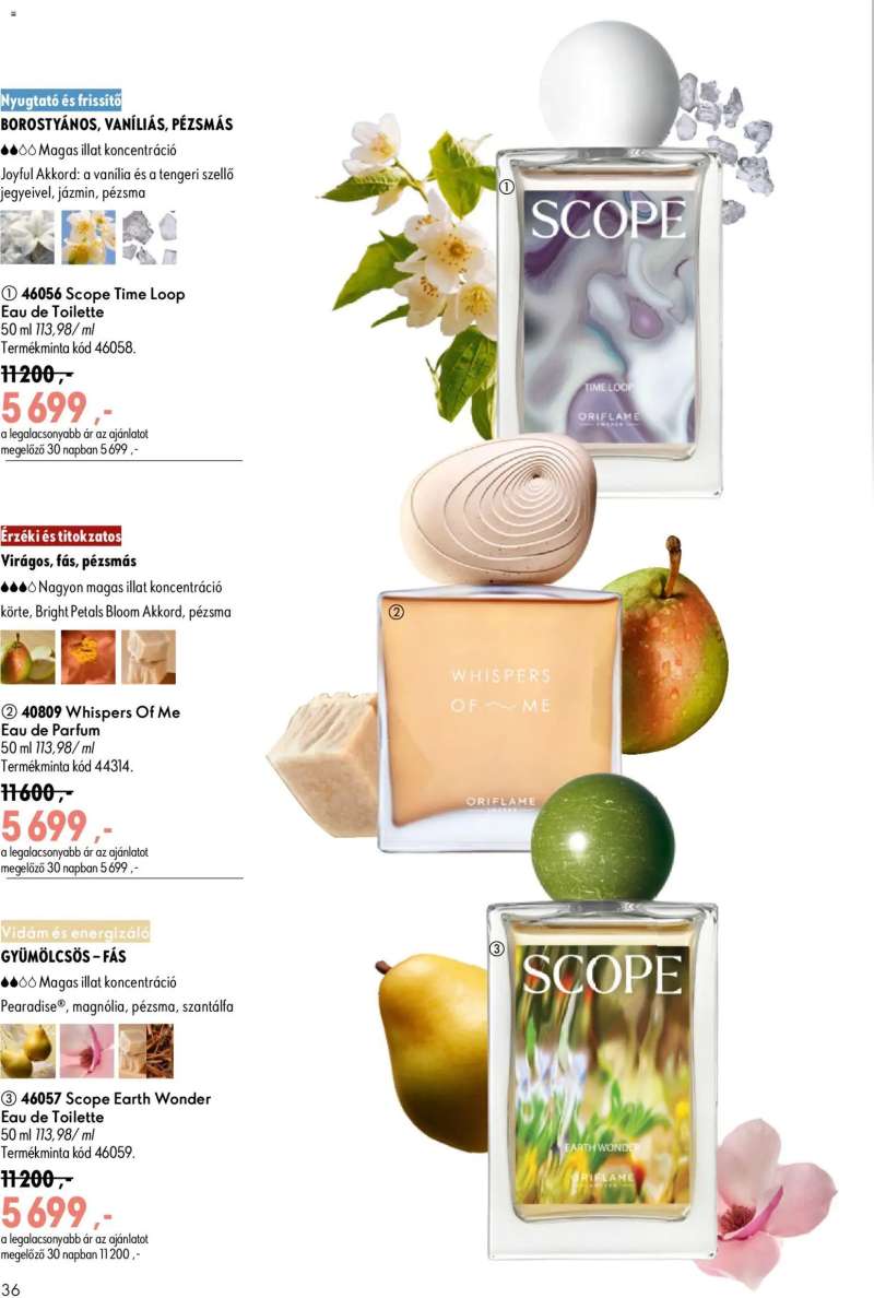Oriflame Oriflame katalógus 2026/09 36 oldal