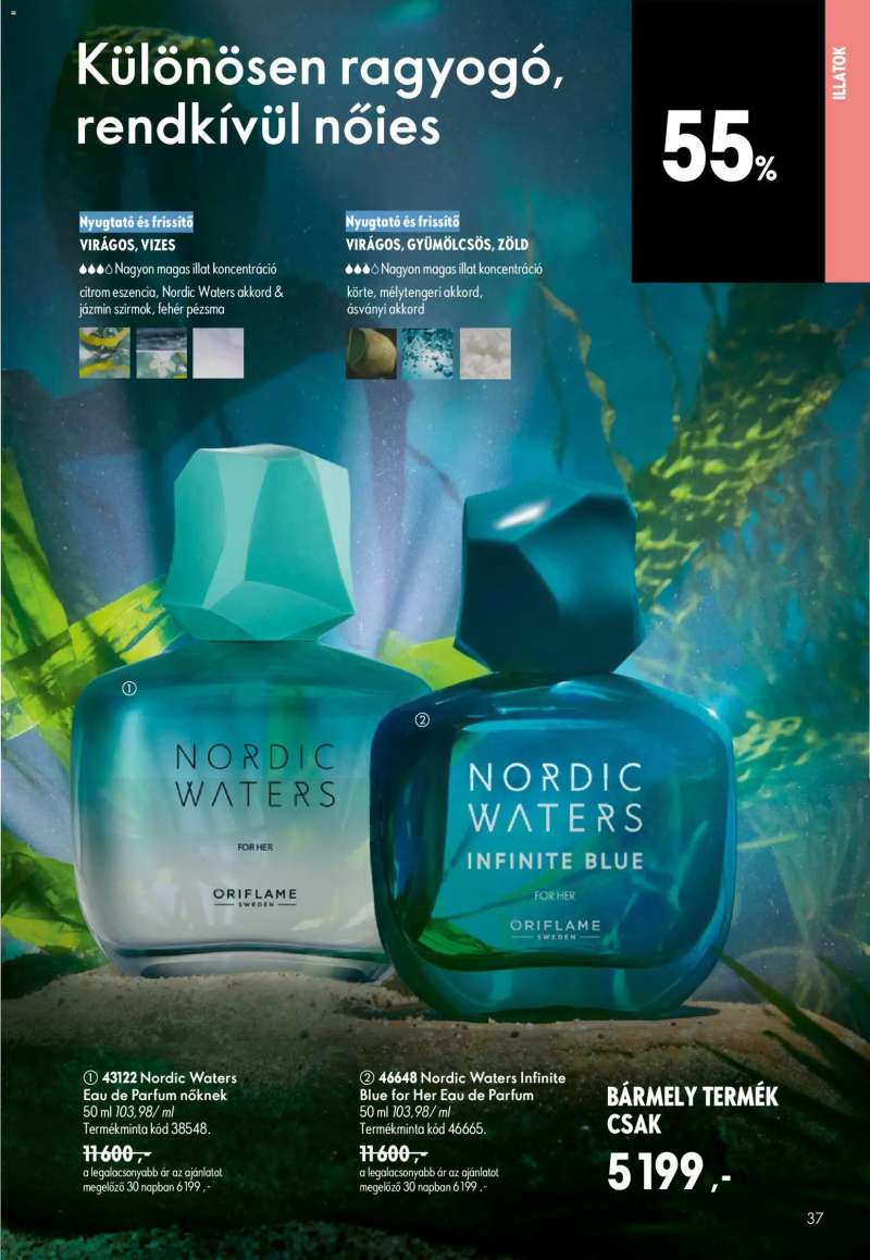Oriflame Oriflame katalógus 2026/09 37 oldal