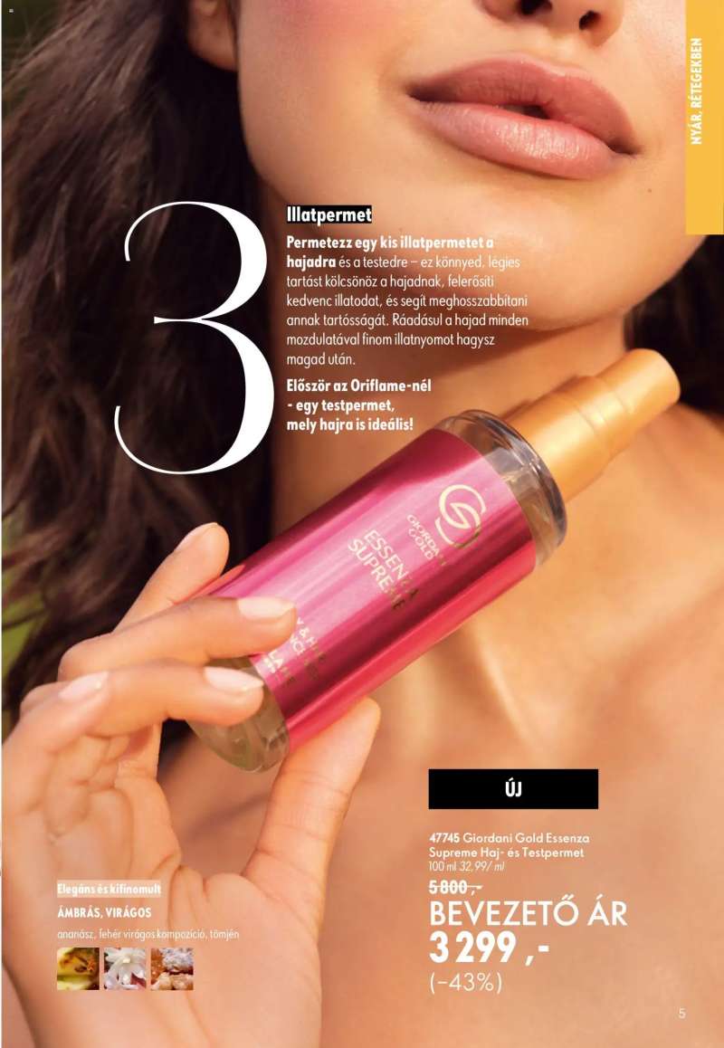 Oriflame Oriflame katalógus 2026/09 5 oldal