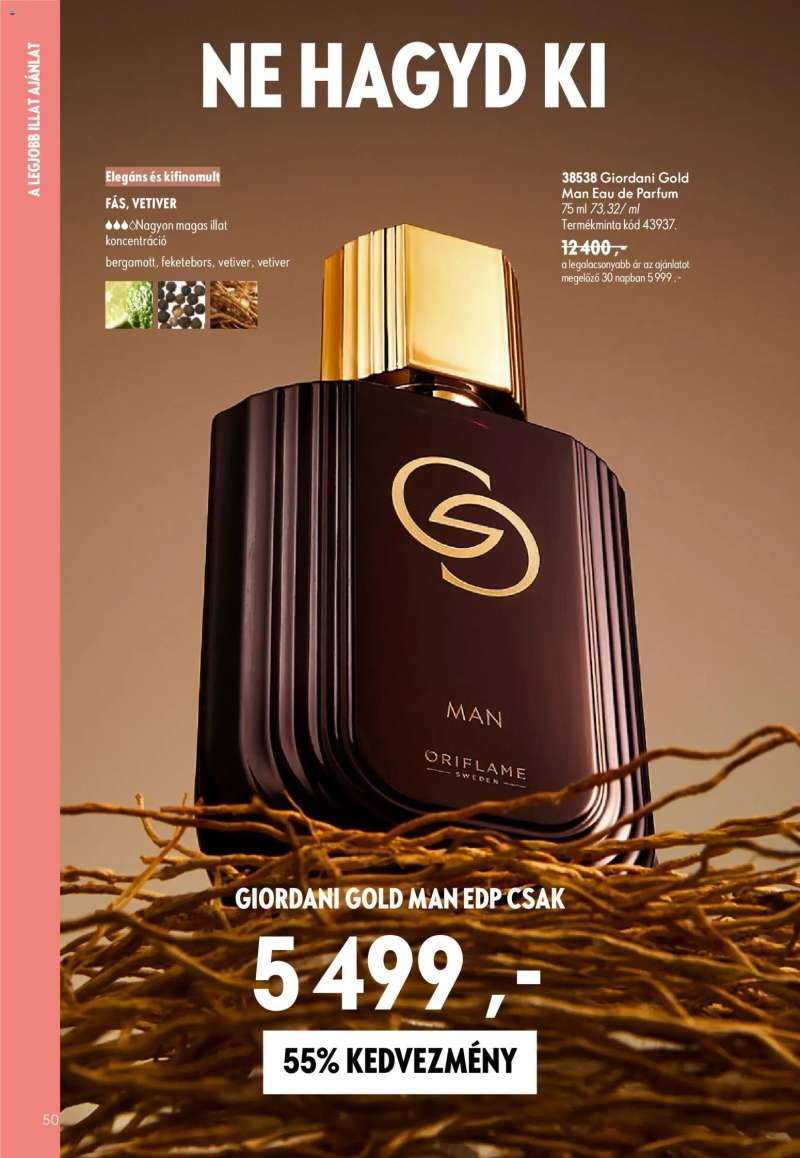 Oriflame Oriflame katalógus 2026/09 50 oldal
