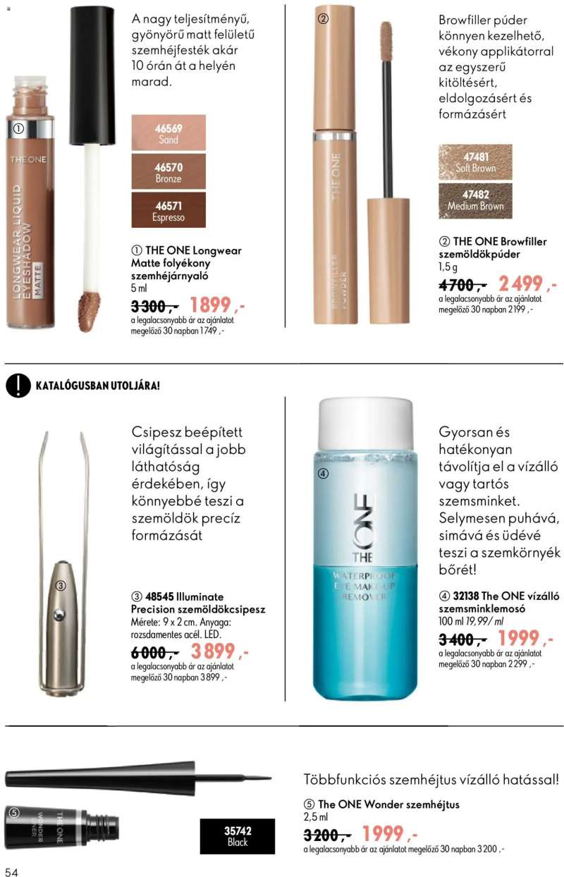 Oriflame Oriflame katalógus 2026/09 54 oldal
