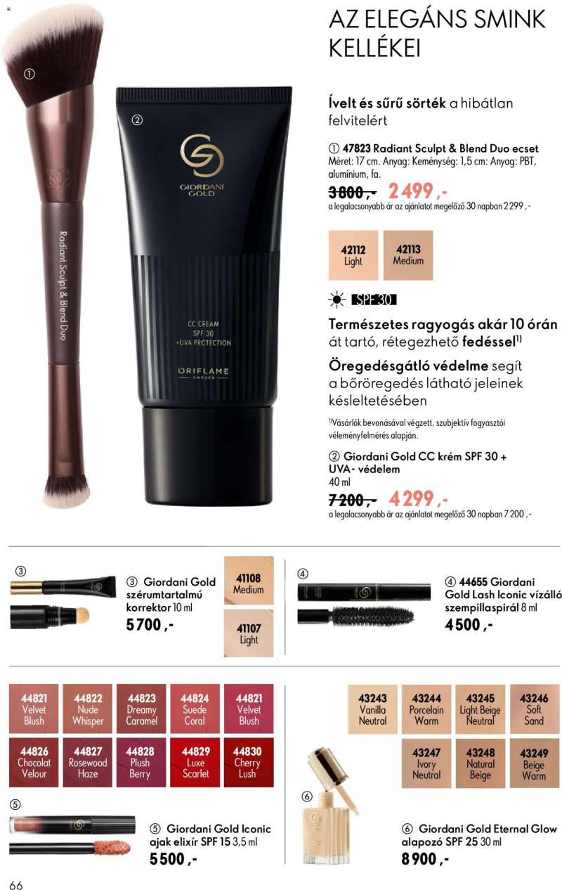 Oriflame Oriflame katalógus 2026/09 66 oldal