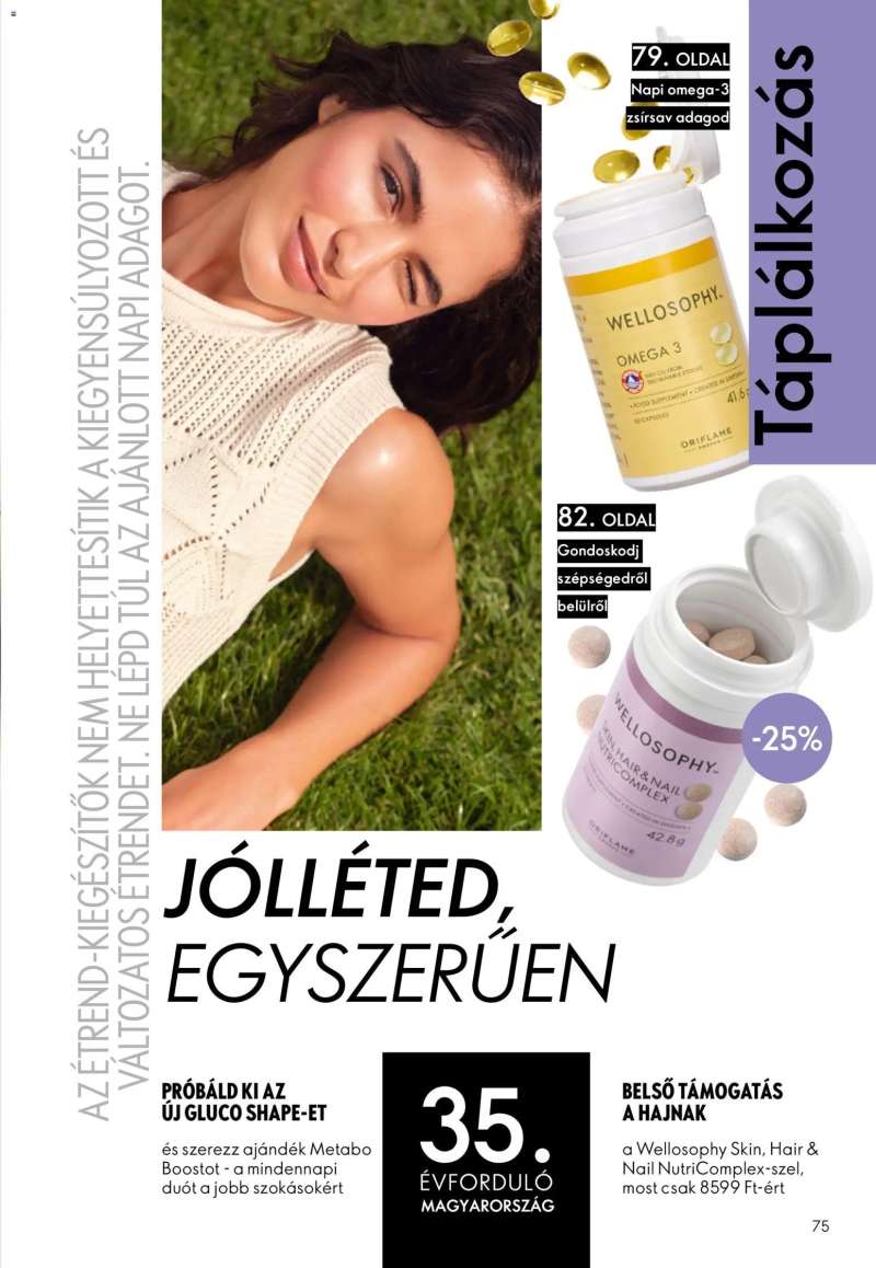 Oriflame Oriflame katalógus 2026/09 75 oldal