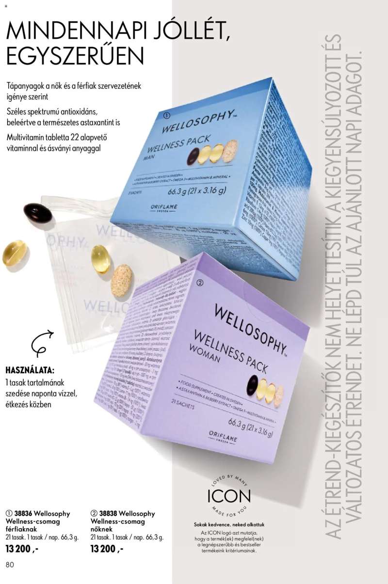 Oriflame Oriflame katalógus 2026/09 80 oldal