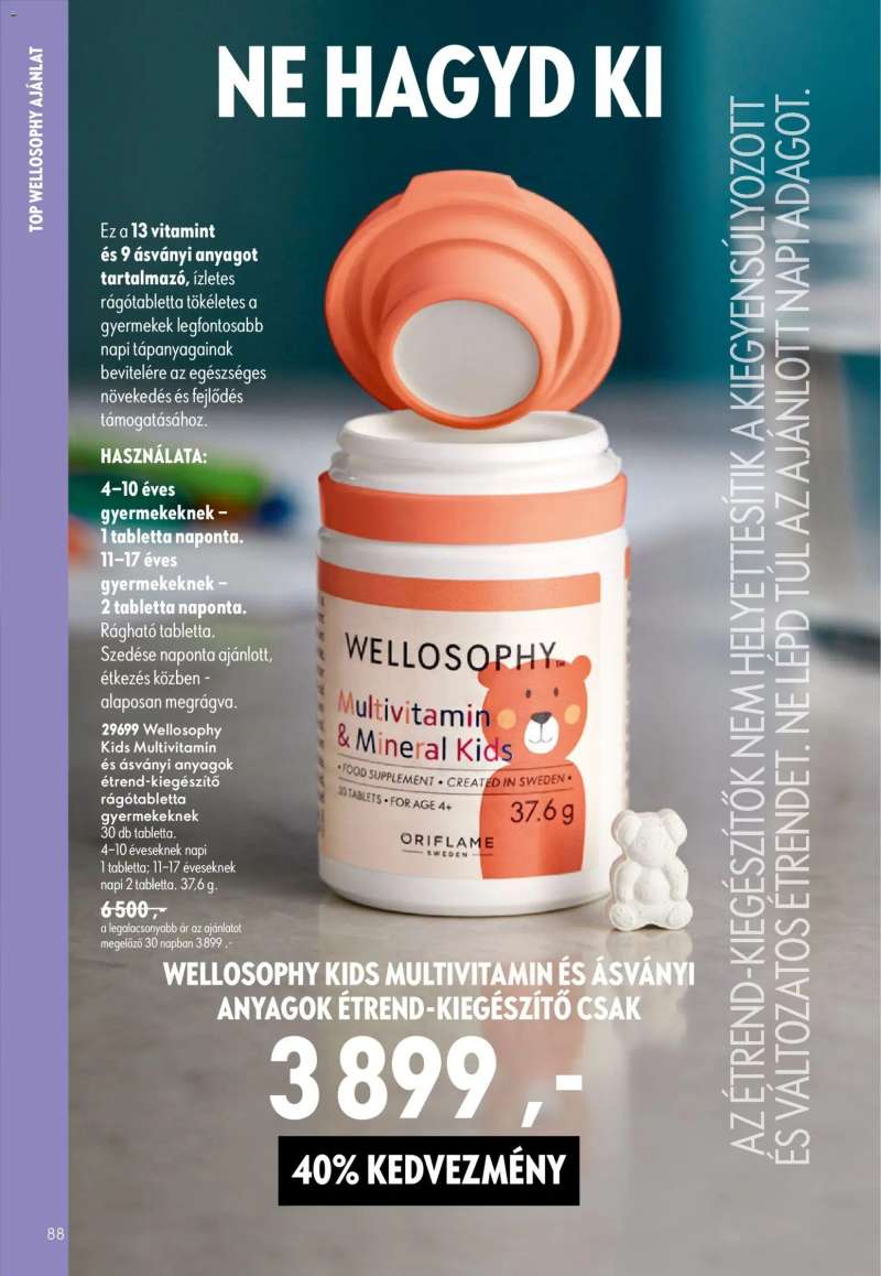 Oriflame Oriflame katalógus 2026/09 88 oldal