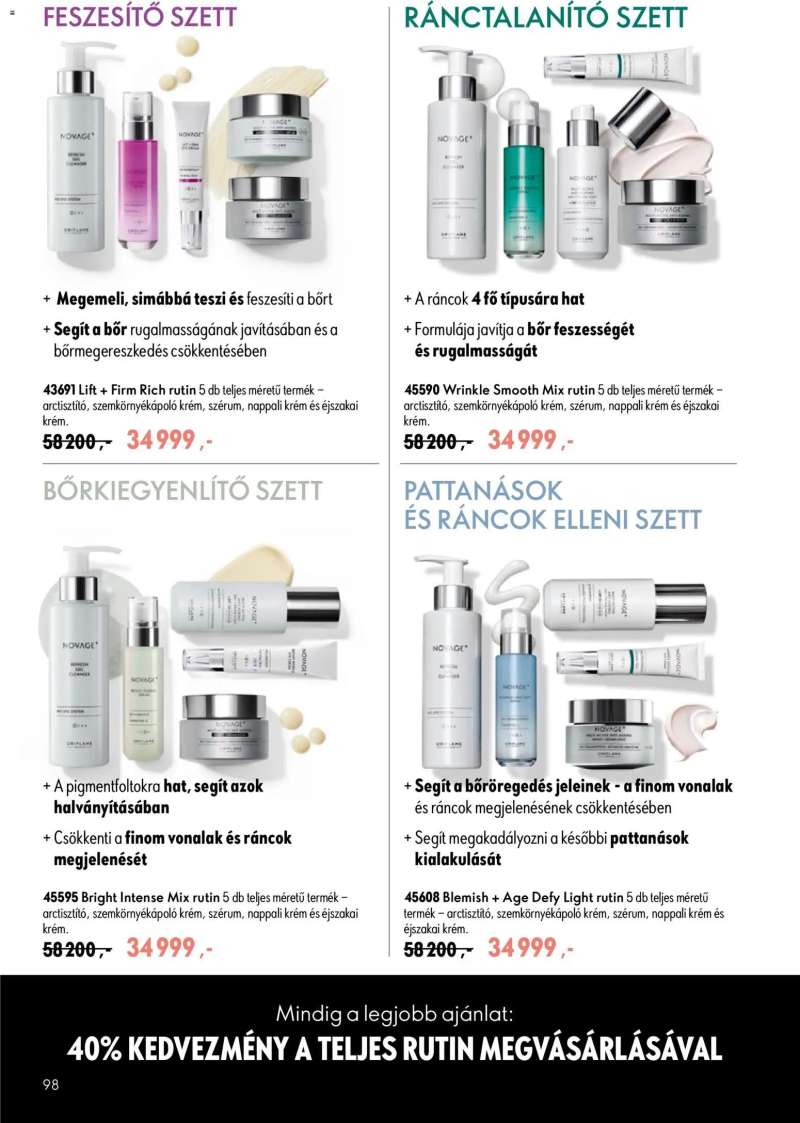 Oriflame Oriflame katalógus 2026/09 98 oldal