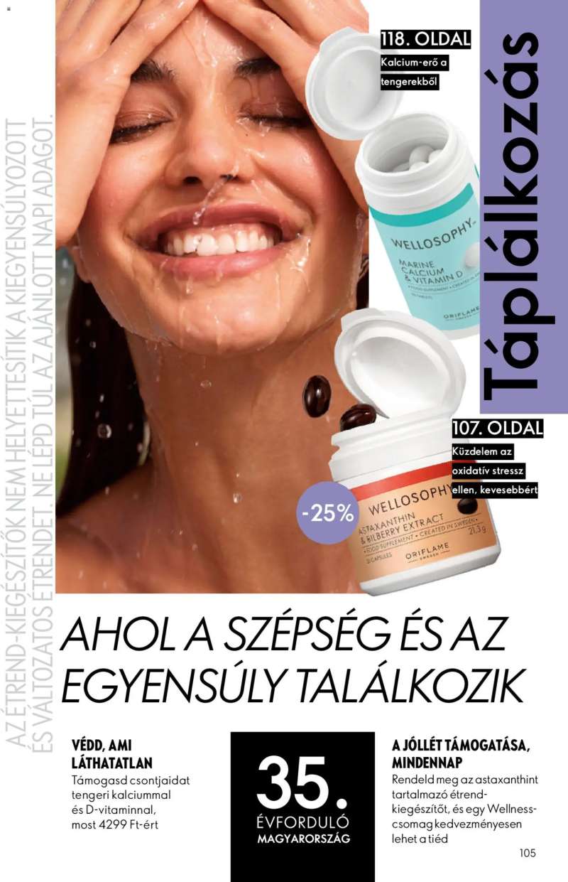 Oriflame Oriflame katalógus 2026/10 105 oldal