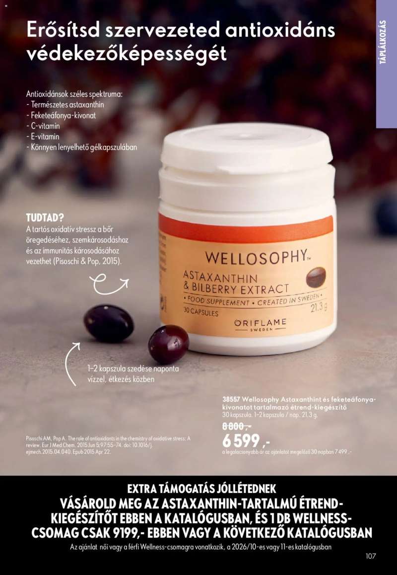 Oriflame Oriflame katalógus 2026/10 107 oldal